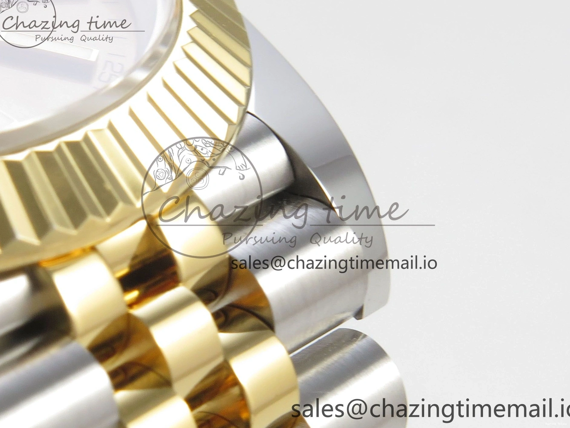 1227 DateJust 41 126333 SS YG ARF 1:1 Best Edition YG Stick Dial on Jubilee Bracelet SH3235 (Weighted) Effortless 216